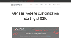 Desktop Screenshot of genesistweaks.com